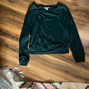 Joy Lab Green Pullover With Mesh back